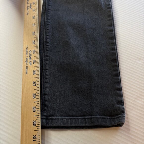 Mott & Bow Slim Fit Stone Jeans Men 33x32 Dark Grey Stretch Zip Fly - Picture 9 of 13